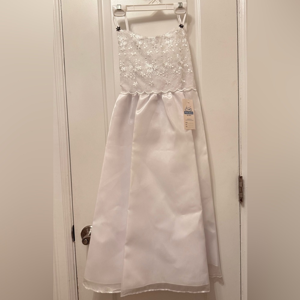 Brand new Elegant White Kids Formal Dress